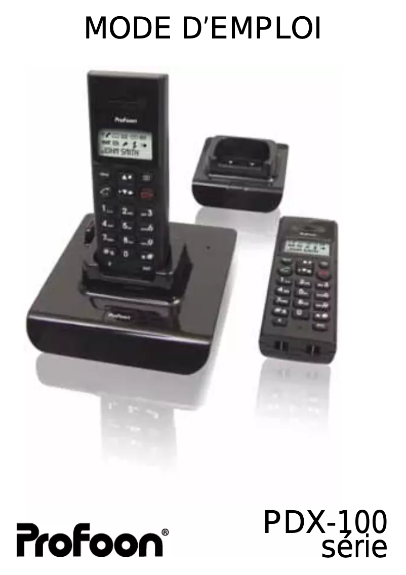 Página 1 del manual Manual de usuario Profoon PDX-120