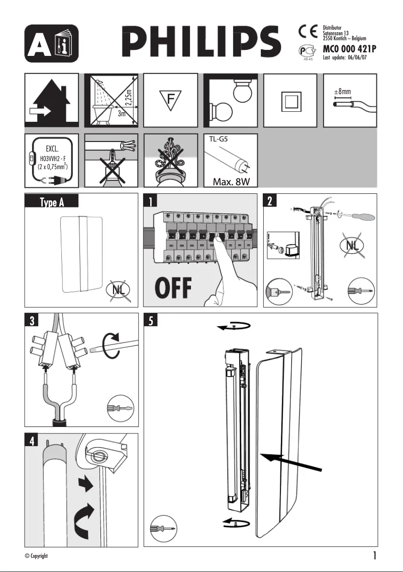 Page 1 de la notice Manuel utilisateur Philips Ecomoods 346184816