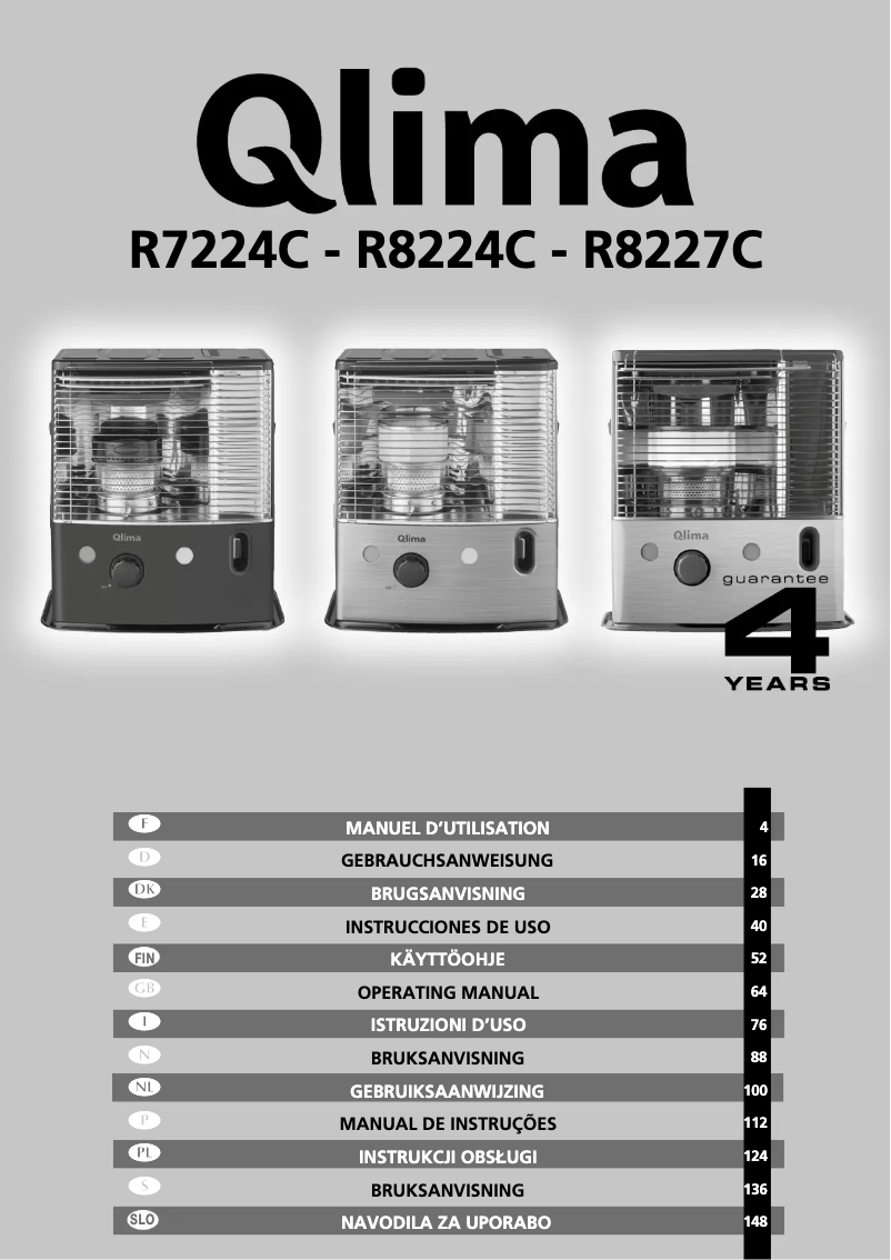 Image de la première page du manuel de l'appareil R8224C