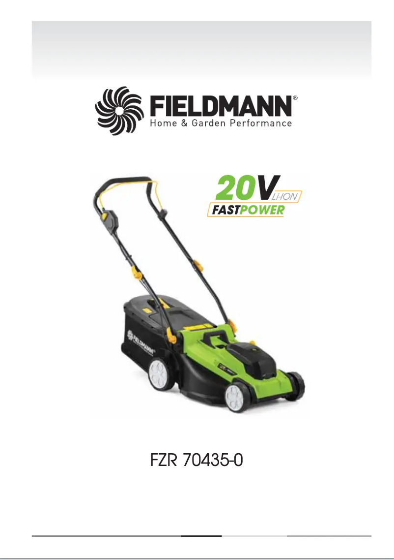 Page n°1 - Manuel utilisateur Fieldmann FZR 70435-0