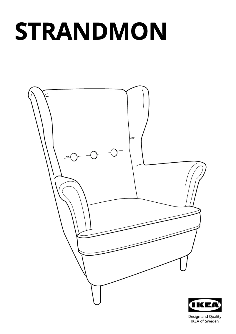 Image de la première page du manuel de l'appareil STRANDMON 803.925.46