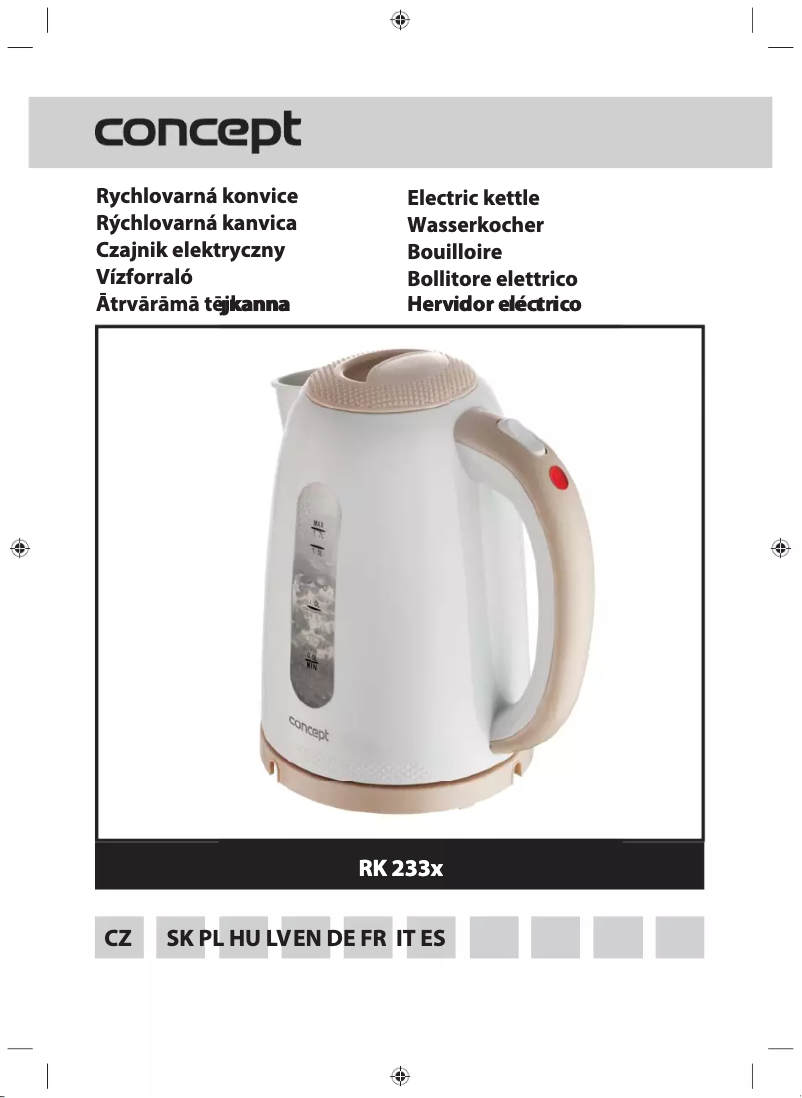 Page n°1 - Manuel utilisateur Concept RK3305