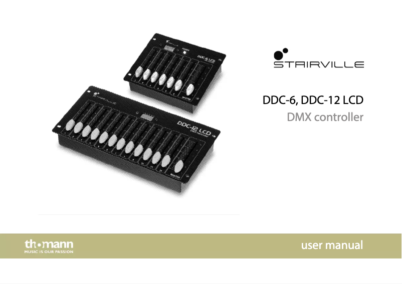 Image de la première page du manuel de l'appareil DDC-12 LCD