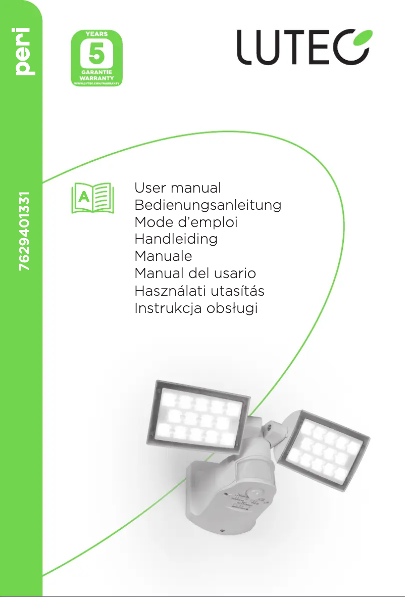 Image de la première page du manuel de l'appareil Peri