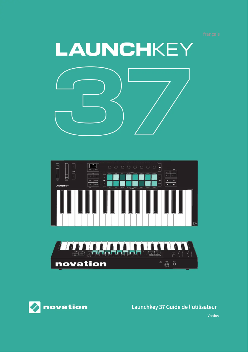 Image de la première page du manuel de l'appareil Launchkey 37 MK4