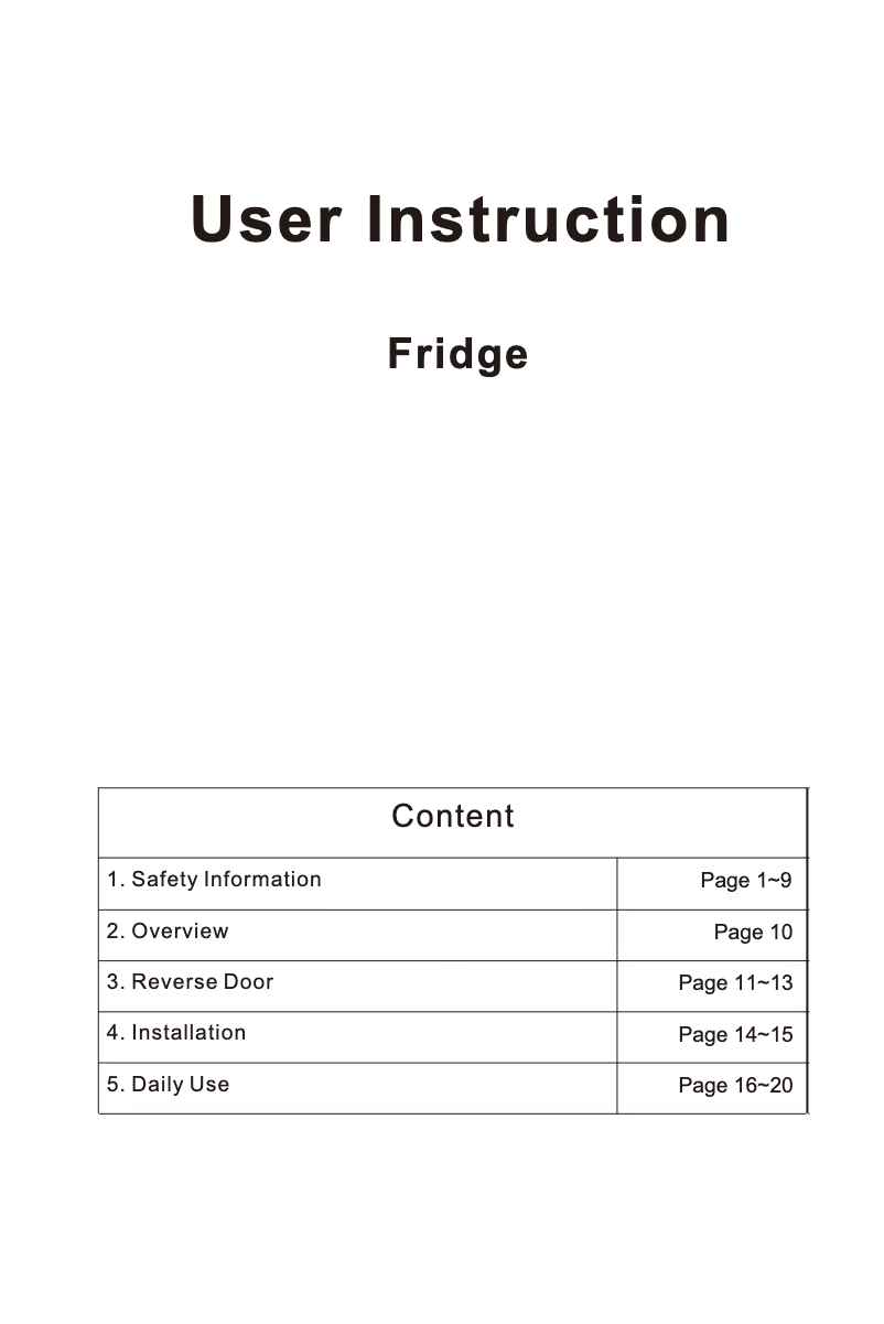 Page n°1 - Manuel utilisateur Candy CCODS 5144WHP/N