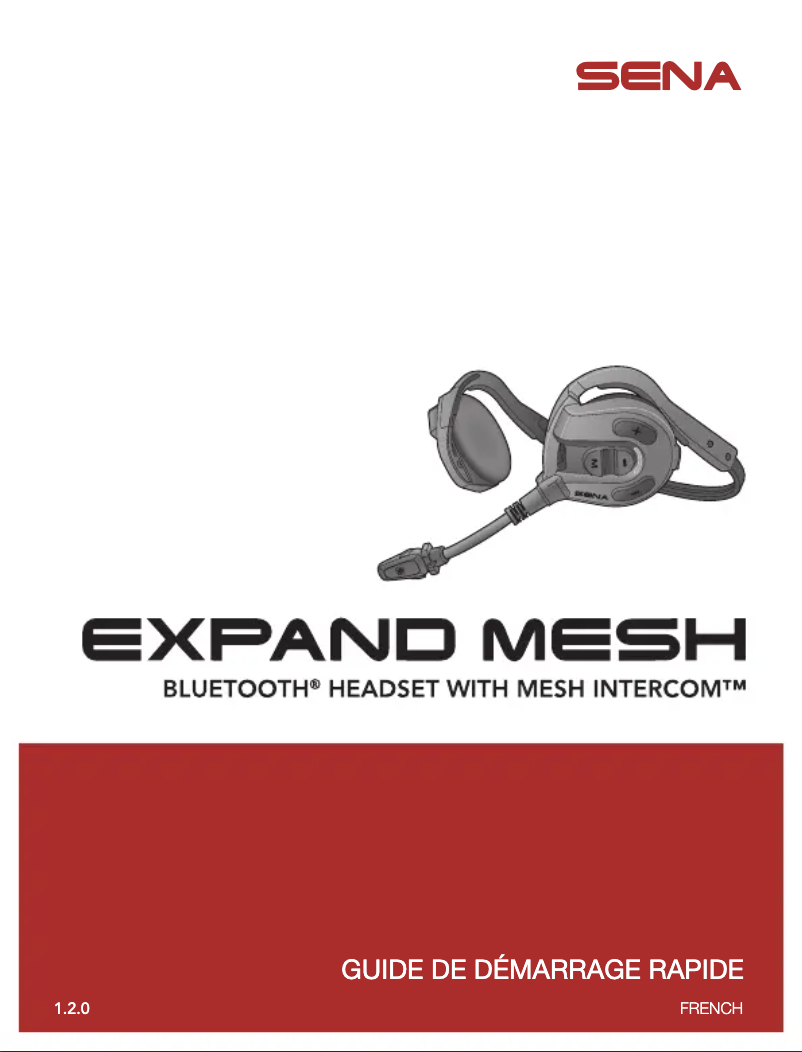 Page n°1 - Guide de démarrage rapide Sena Expand Mesh