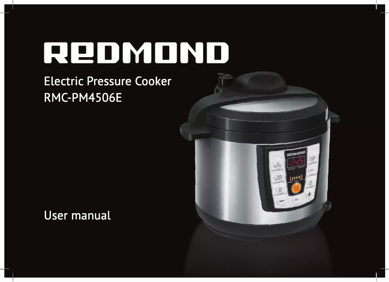 Page 1 de la notice Manuel utilisateur Redmond Multicooker PM4506E