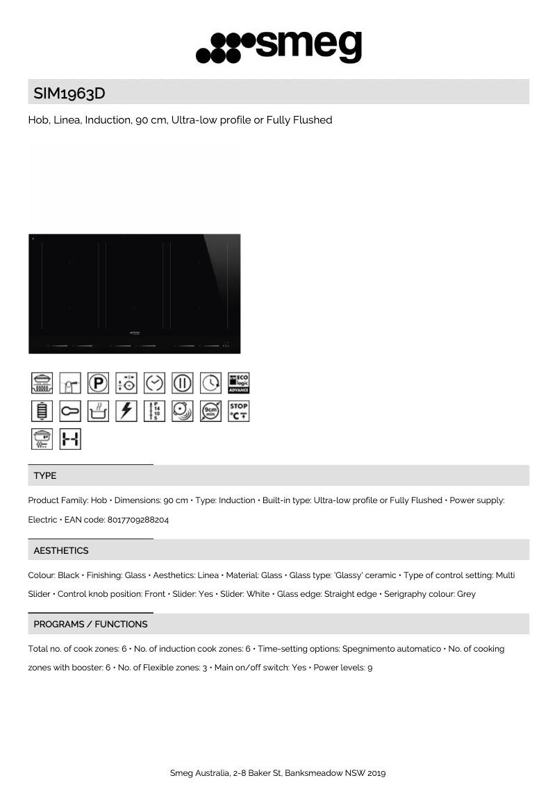 Image de la première page du manuel de l'appareil SIM1963DS