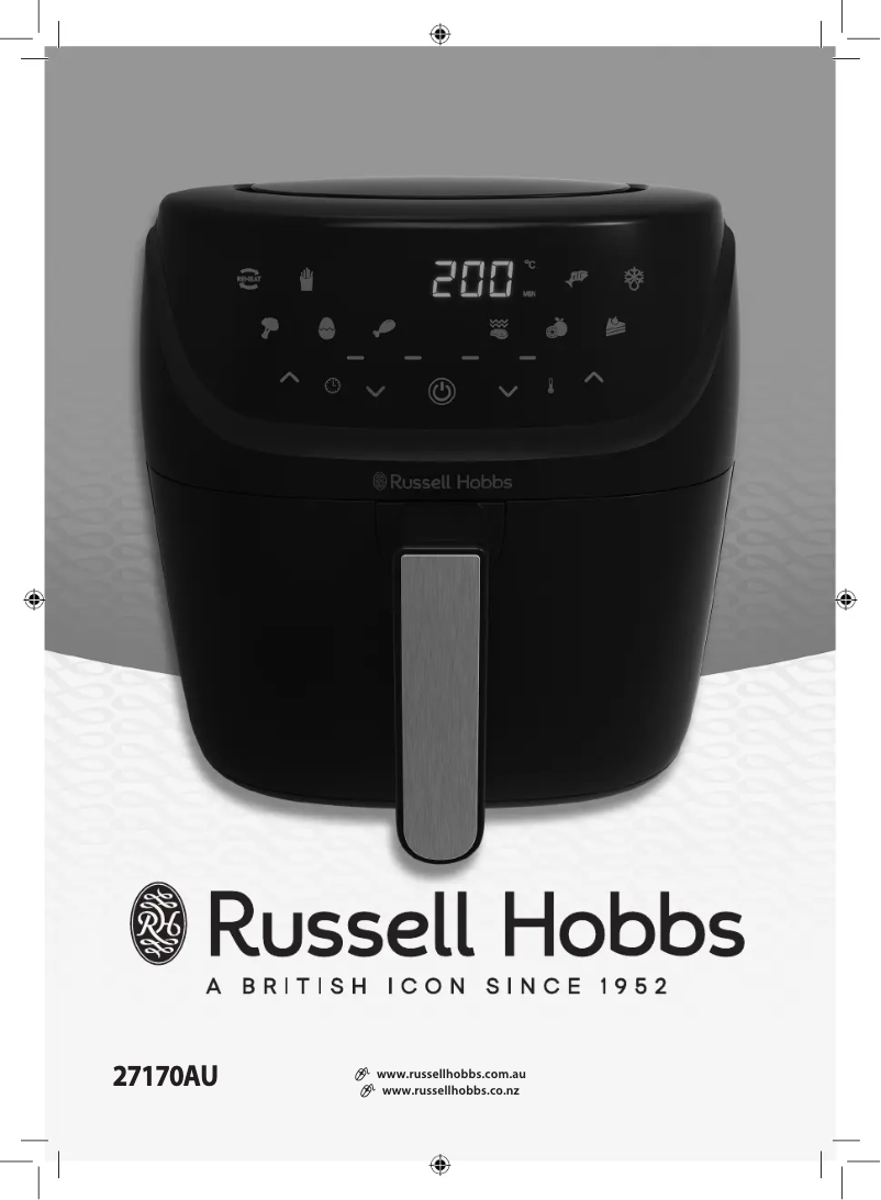 Page 1 de la notice Manuel utilisateur Russell Hobbs SatisFry 27170