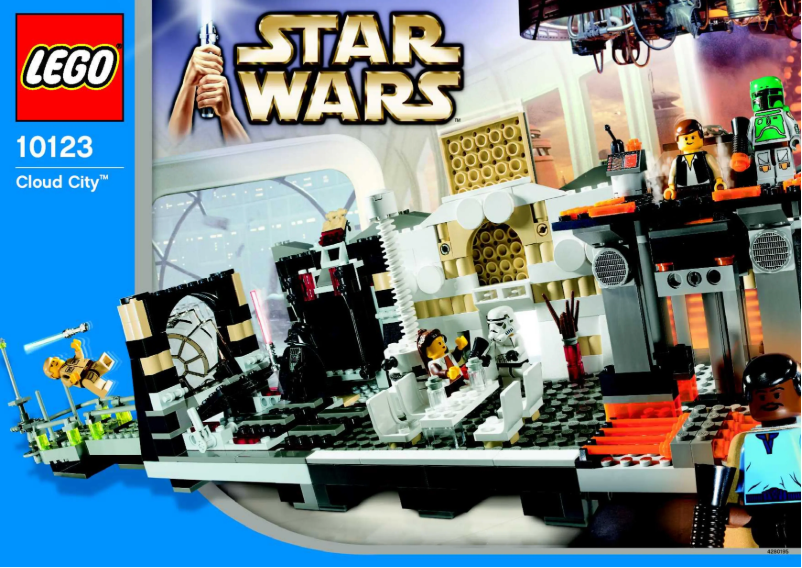 Page 1 de la notice Manuel utilisateur Lego Star Wars 10123