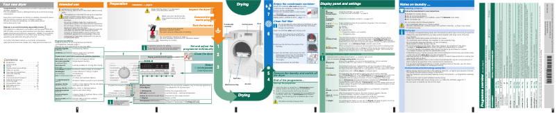 Image de la première page du manuel de l'appareil WT46B210EE