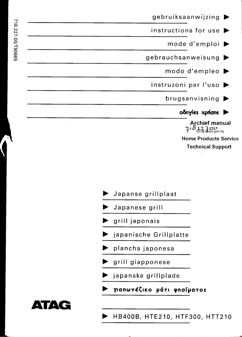 Image de la première page du manuel de l'appareil HB400B
