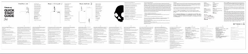 Page 1 de la notice Manuel utilisateur Skullcandy Stash