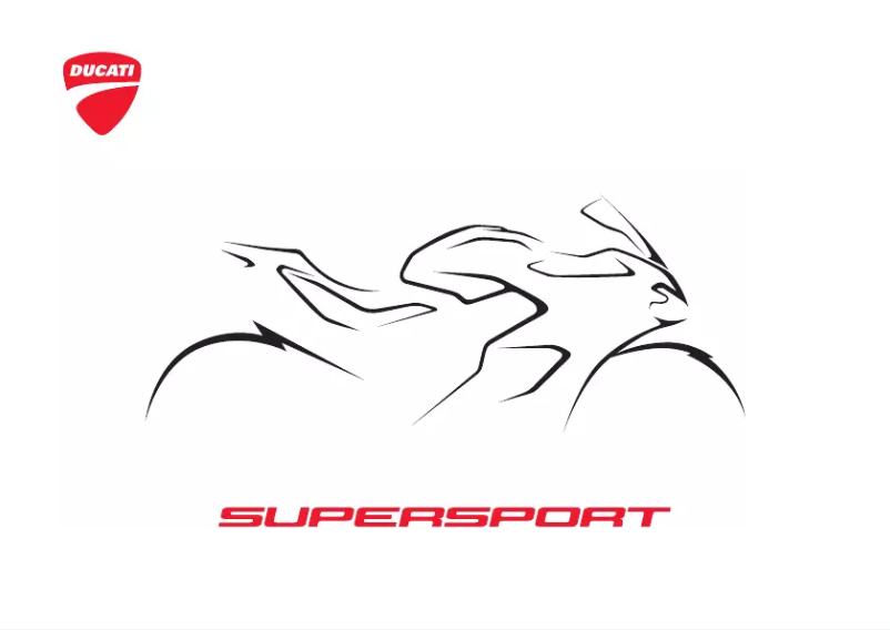 Page 1 de la notice Manuel utilisateur Ducati SuperSport 950 (2021)