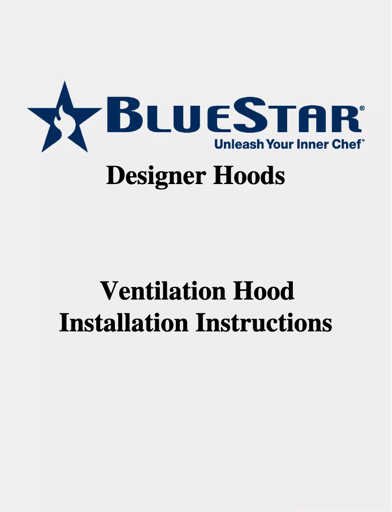 Page 1 de la notice Manuel utilisateur BlueStar HA060ML