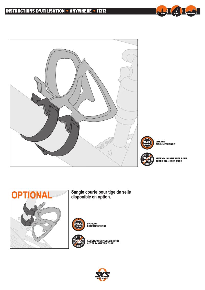 Page 1 de la notice Manuel utilisateur SKS Anywhere