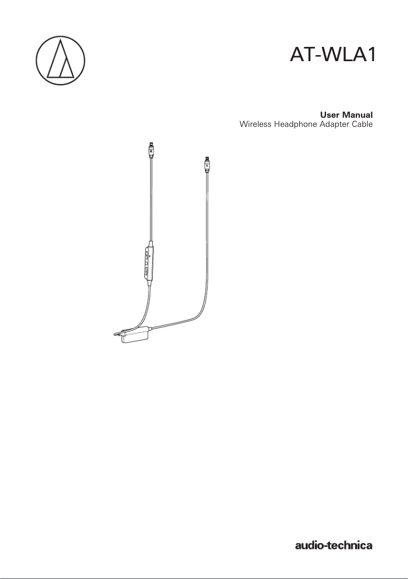 Image de la première page du manuel de l'appareil AT-WLA1