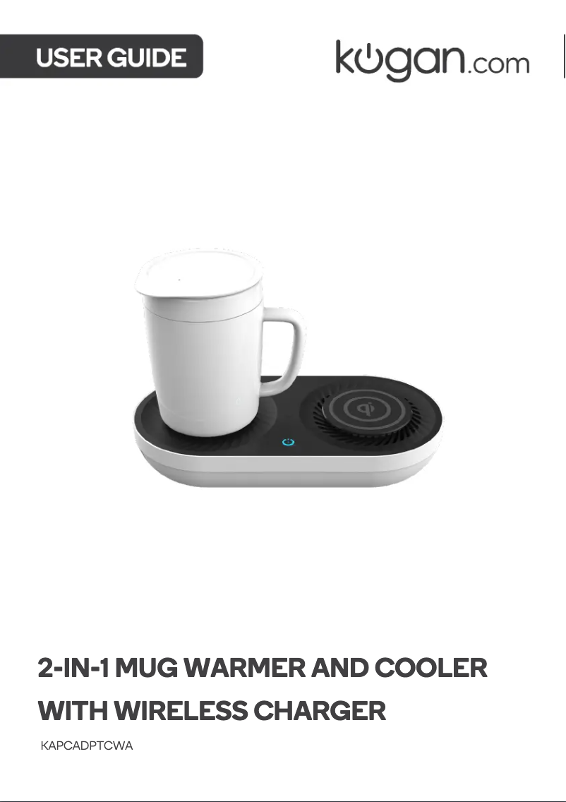 Page 1 de la notice Manuel utilisateur Kogan KAPCADPTCWA