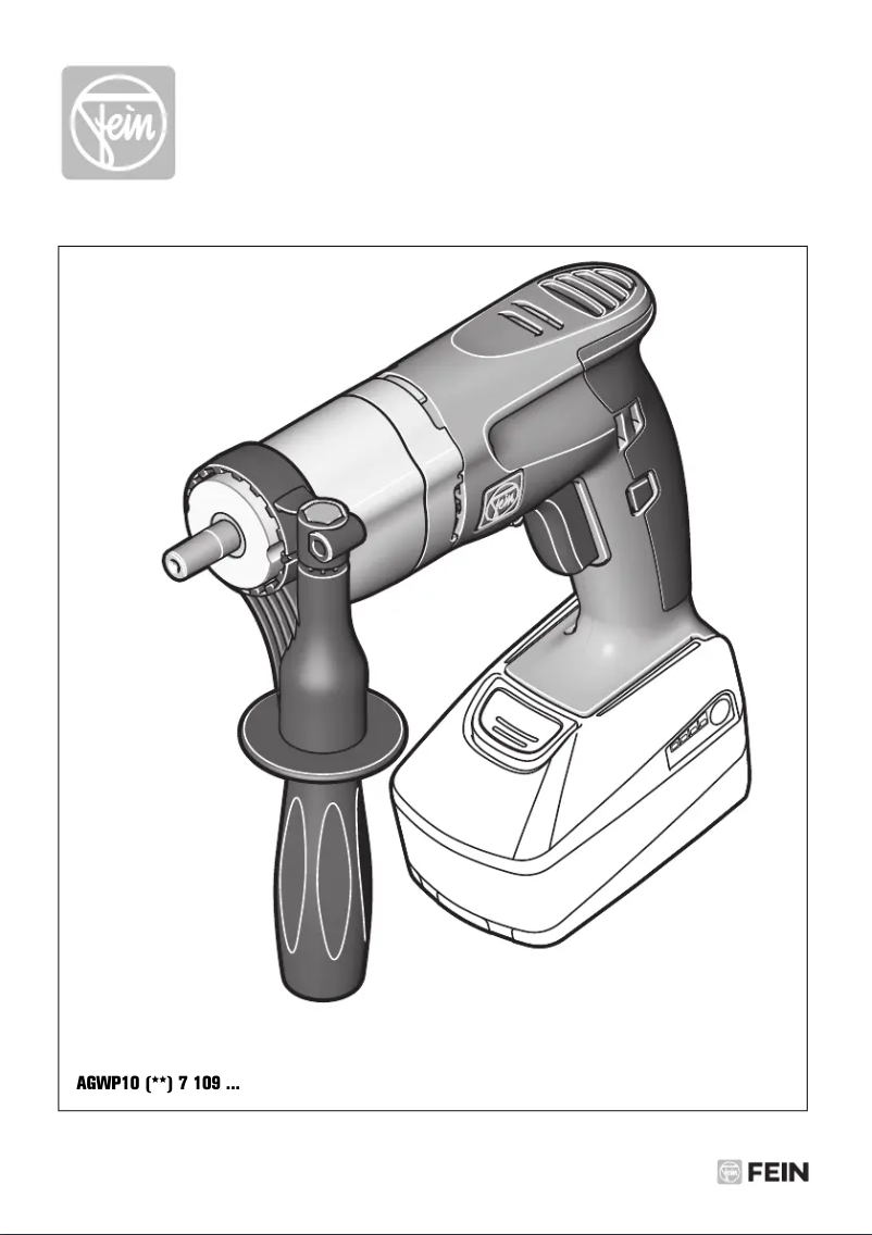 Page 1 de la notice Manuel utilisateur Fein AGWP 10 Select