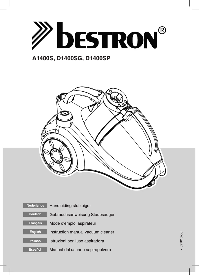Página 1 del manual Manual de usuario Bestron D1400SP