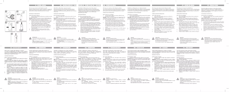 Image de la première page du manuel de l'appareil 1ECWF01