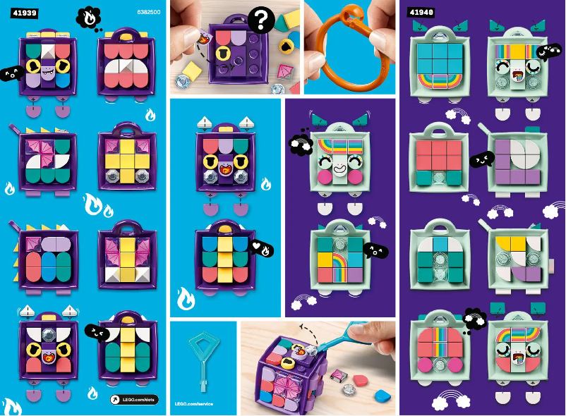 Page 1 de la notice Manuel utilisateur Lego DOTS 41940