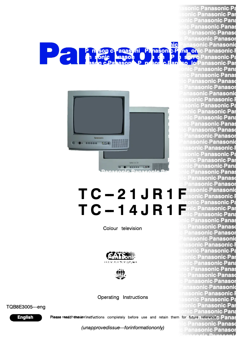 Imagen de la primera página del manual del dispositivo TC-21JR1F