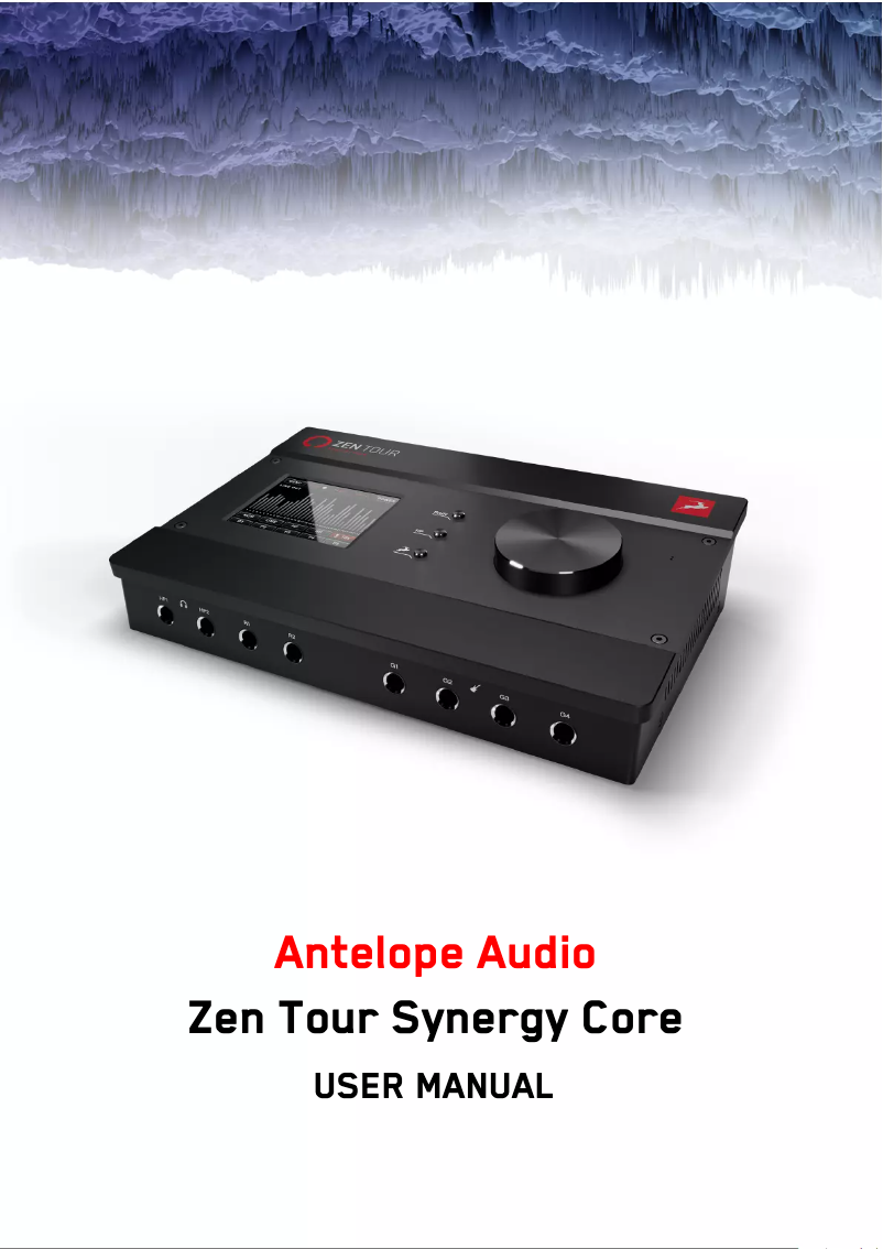 Page n°1 - Manuel utilisateur Antelope Audio Zen Q Synergy Core