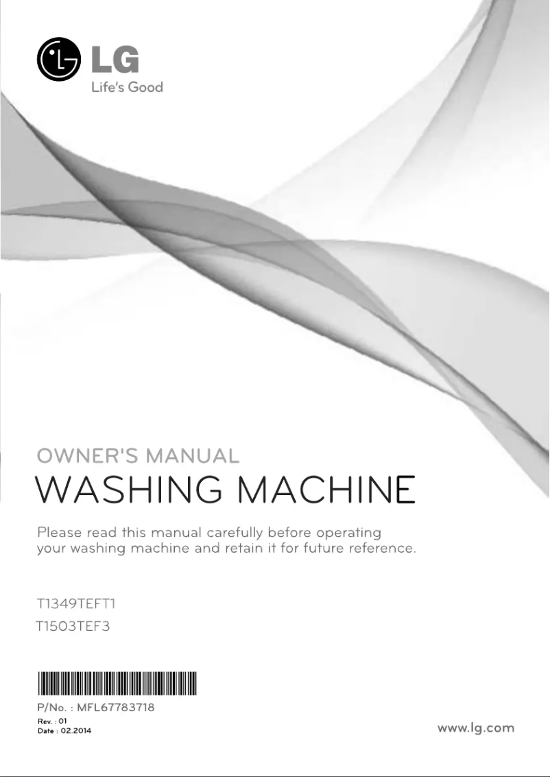 Página 1 del manual Manual de usuario LG T1503TEFT3