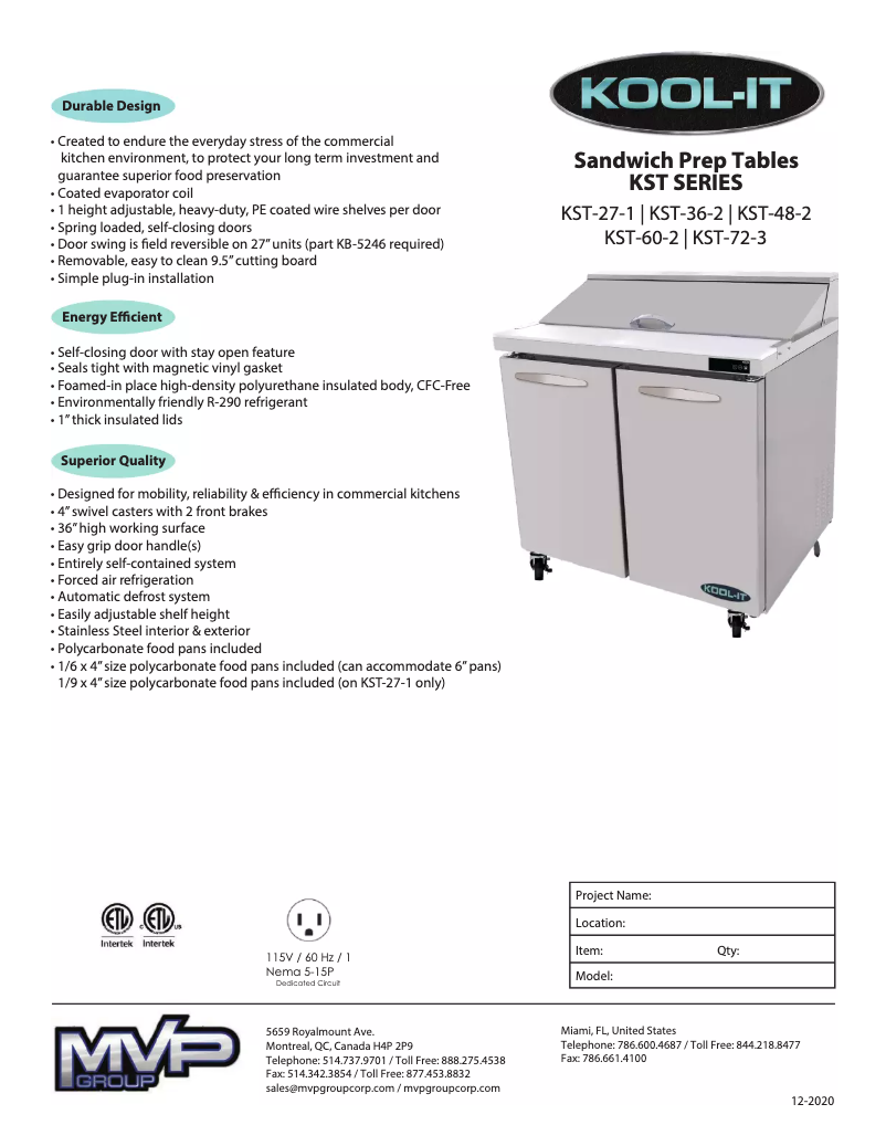 Imagen de la primera página del manual del dispositivo KST-27-1