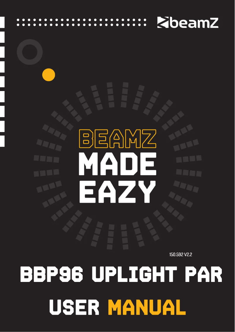 Image de la première page du manuel de l'appareil BBP96