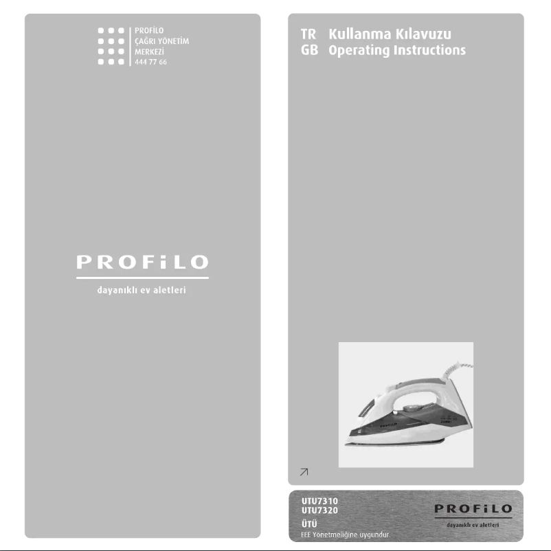 Image de la première page du manuel de l'appareil UTU7310