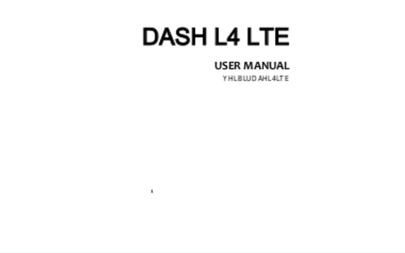 Image de la première page du manuel de l'appareil Dash L4 LTE