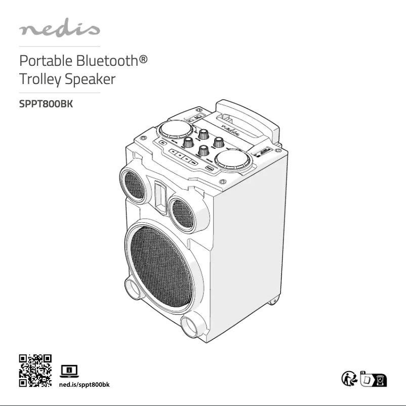 Page n°1 - Manuel utilisateur Nedis SPPT800BK