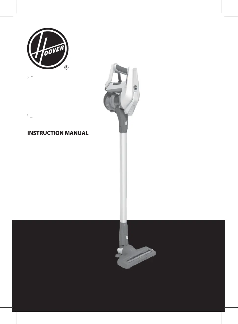 Page n°1 - Manuel utilisateur Hoover H-FREE 300 HF322HM 001
