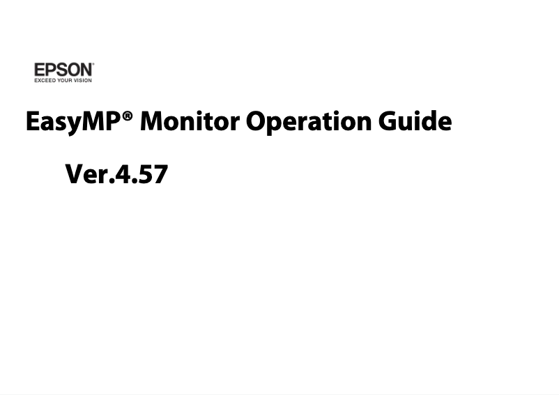 Image de la première page du manuel de l'appareil PowerLite S3