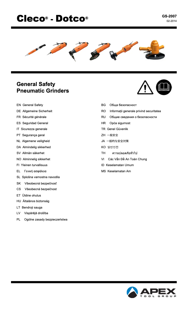 Page 1 de la notice Manuel utilisateur Cleco 10L2562-01
