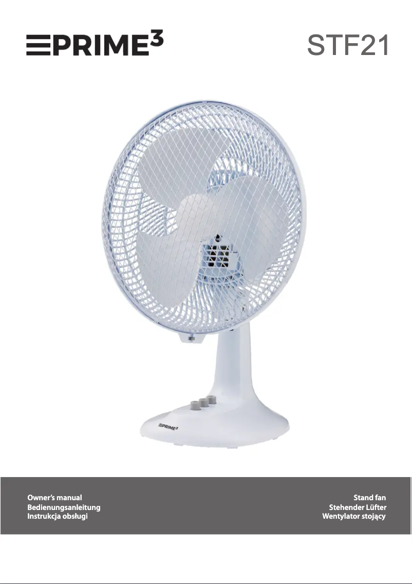 Image de la première page du manuel de l'appareil STF21