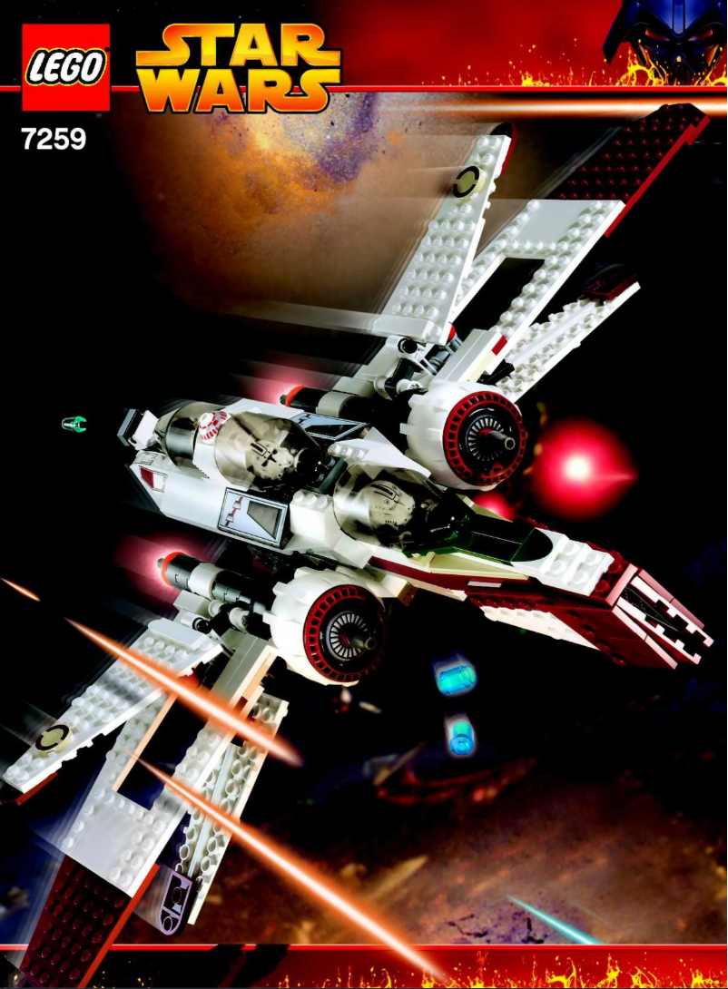 Página 1 del manual Manual de usuario Lego ARC-170 Starfighter (TM)