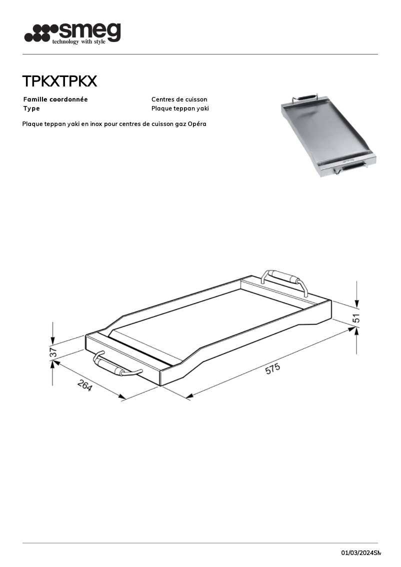 Image de la première page du manuel de l'appareil TPKX