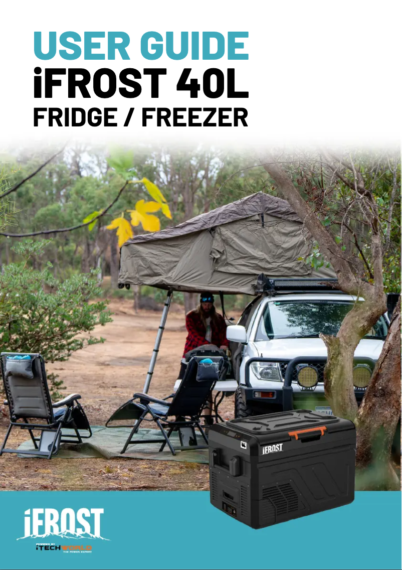 Page 1 de la notice Manuel utilisateur itechworld iFROST 40L
