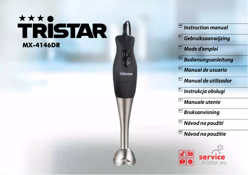 Page 1 de la notice Manuel utilisateur TriStar MX-4146DR