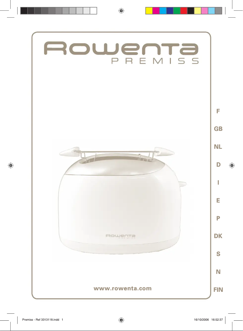 Image de la première page du manuel de l'appareil TT230130 GP TP10