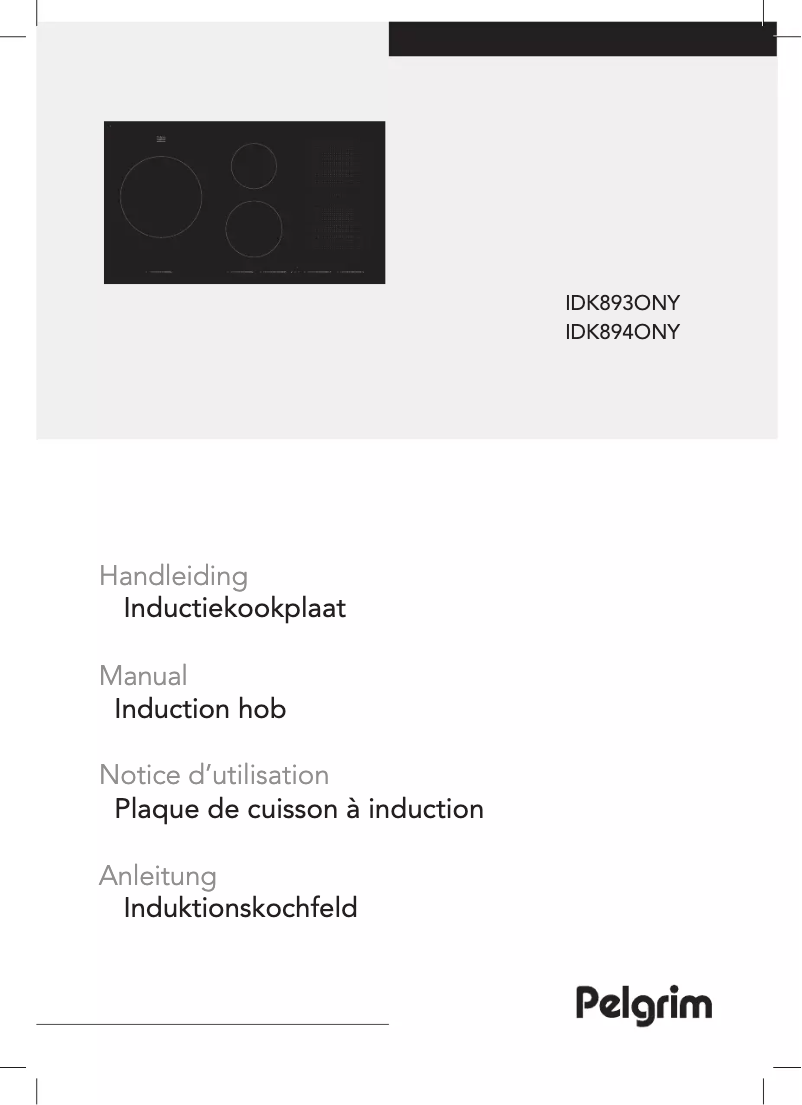 Page 1 de la notice Manuel utilisateur Pelgrim IDK893ONY