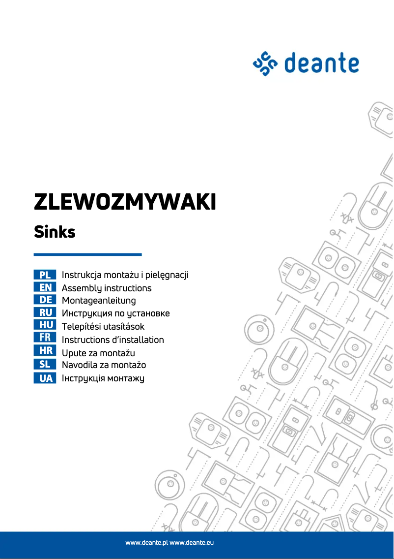 Page n°1 - Manuel utilisateur Deante Evora ZQJJN113