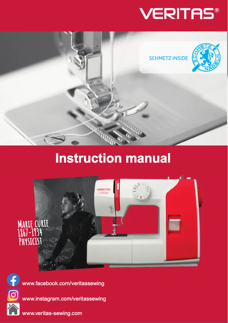 Page 1 de la notice Manuel utilisateur Veritas Marie