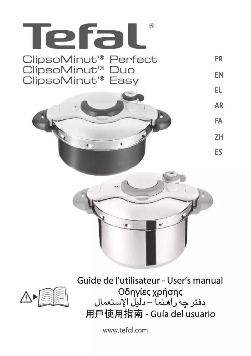Page n°1 - Manuel utilisateur Tefal ClipsoMinut' Easy P46249