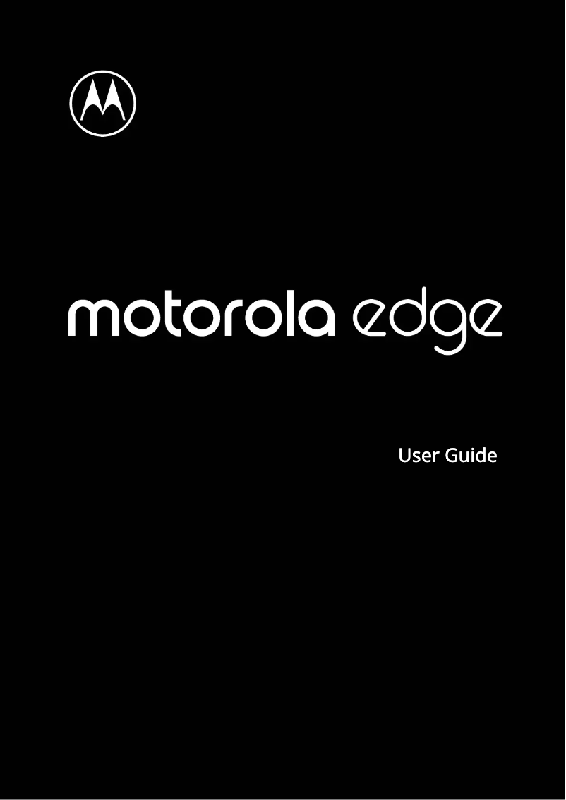 Page n°1 - Manuel utilisateur Motorola Edge X30