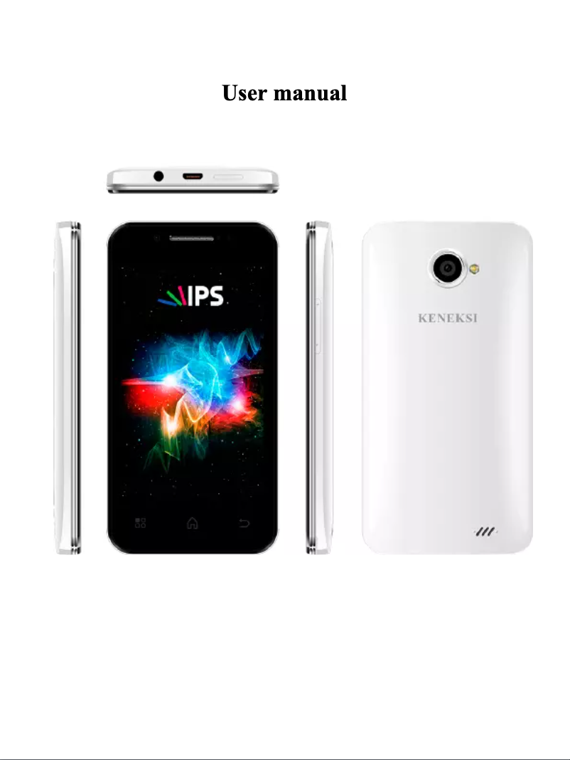 Page n°1 - Manuel utilisateur Keneksi Libra